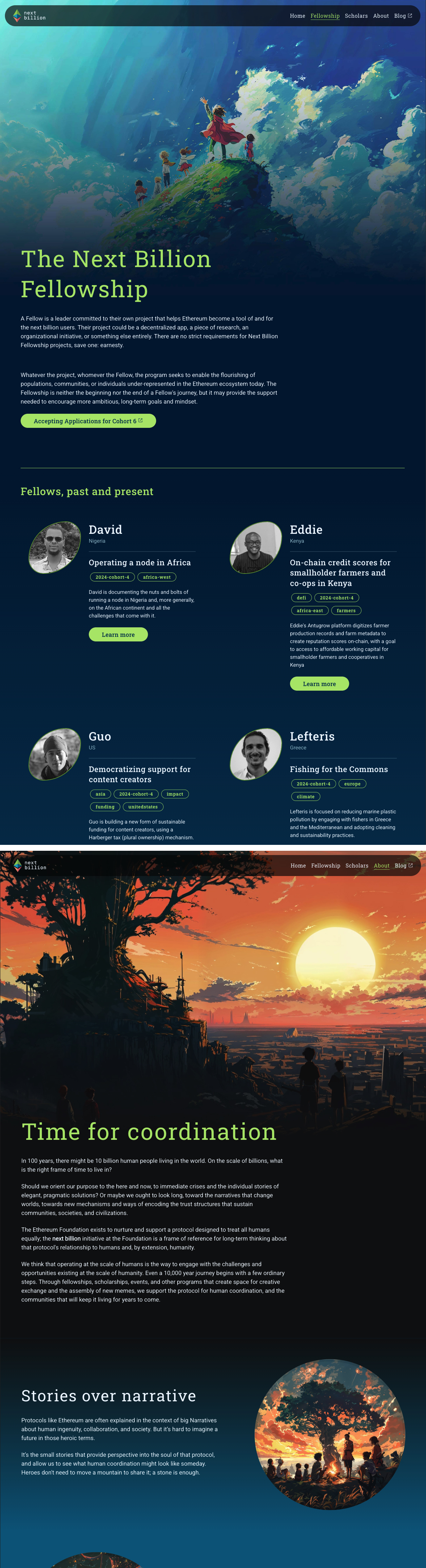 Next Billion website