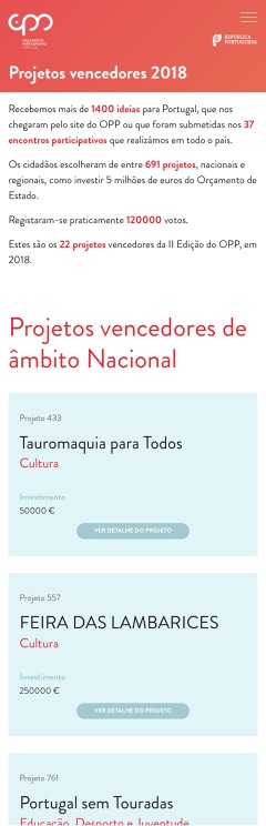Mobile website