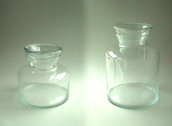 Glass jars